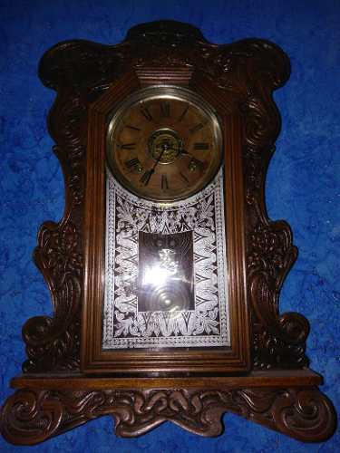 Relógio De Parede Antigo Ansonia 2 Cordas