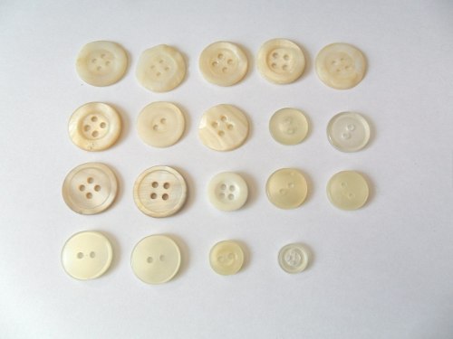 Botão Lote De Botões Antigos Para Camisa