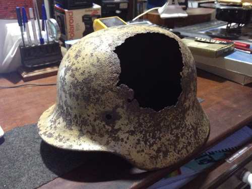 Capacete Alemão M40 - Segunda Guerra - Chicken Wire