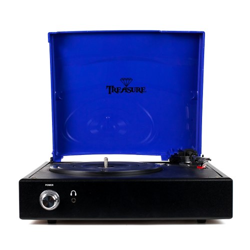 Vitrola Toca Discos Treasure Blue - Echo Vintage