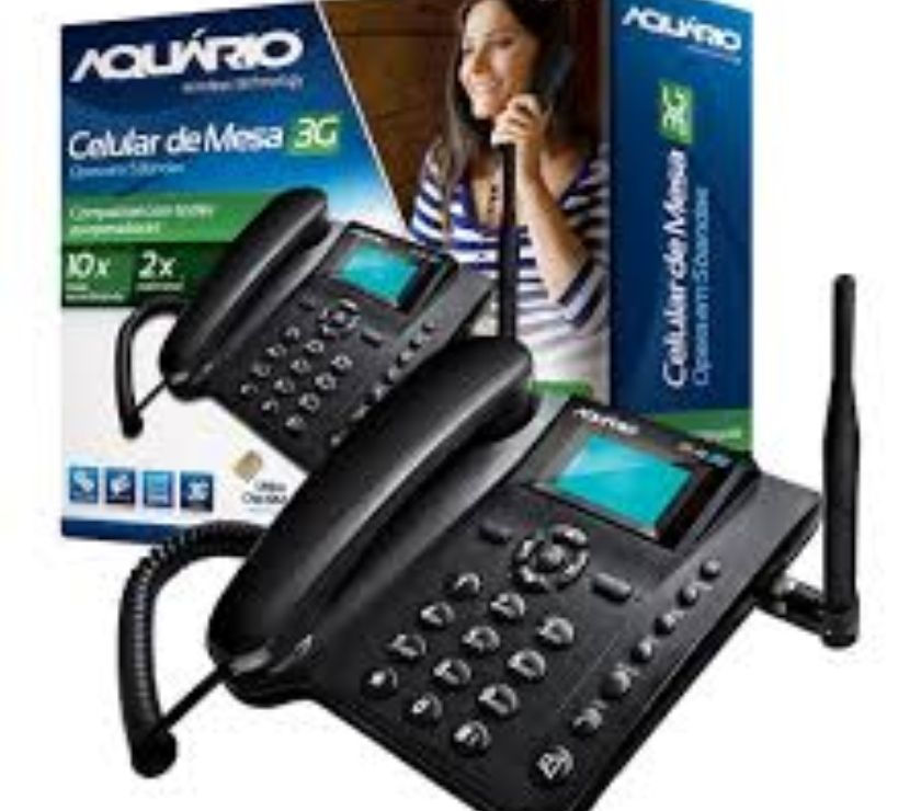 Telefone Celular Rural De Mesa Aquário Ca-40 3g
