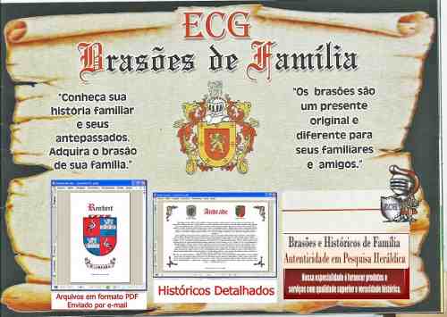 Brasão E Histórico Da Família Müller - Completo +