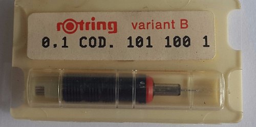 Ponta - Pena Caneta Nanquim Recarregável Rotring - 0,1mm