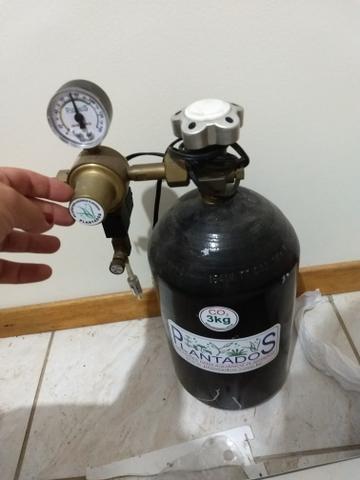 Torro cilindro de CO2 3k para aquário plantado!
