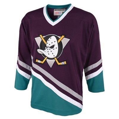 Camiseta Anaheim Mighty Ducks - Cor Roxo