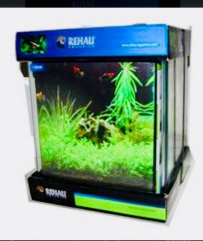 Aquário da marca Rahau, 18 litros, Nunca usado, na caixa