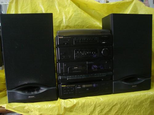 Conjto De Som 4 X 1 - Philco - Pmd-100 - C/ Cd+ 2 Cxs. Acust