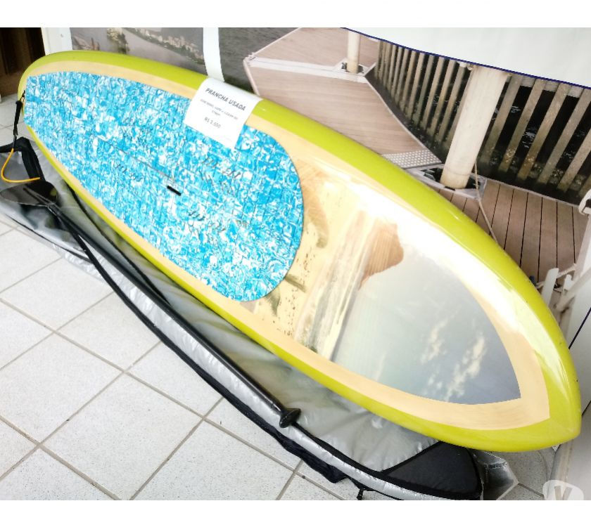 SUP standup - ótimo estado com remo, strep e capa