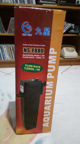 Filtro externo aquario