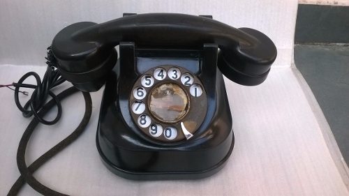 Telefone Baquelite Antigo Belga - Linda Peça !!