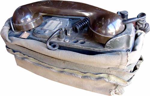 Telefone Militar Original Antigo