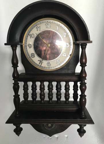 Antigo Relógio De Parede Alemão