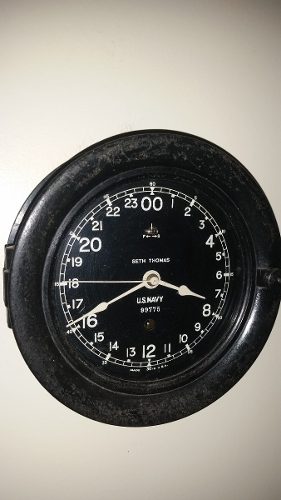 Relógio Antigo De Parede- Naval (de Navio) R21