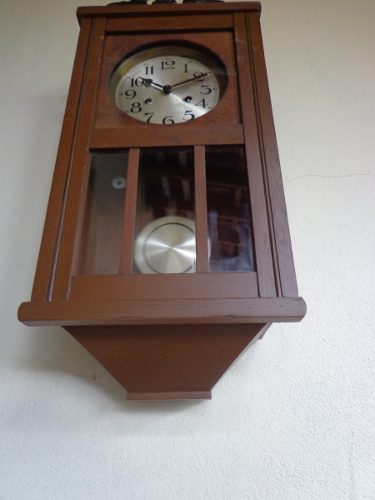 Relógio De Parede Antigo Alemão, Marca Junglas, Anos 30