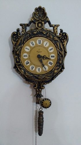 Relógio De Parede Antigo Herweg