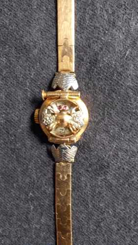 Relógio Feminino Antigo Raridade Ouro 18k
