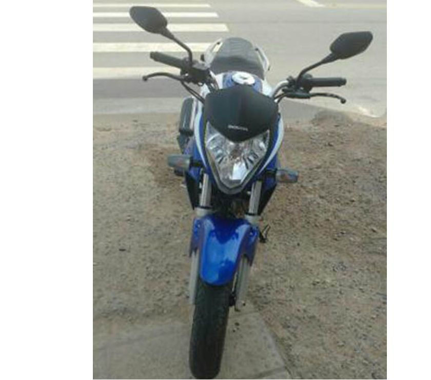 moto honda 300 azul