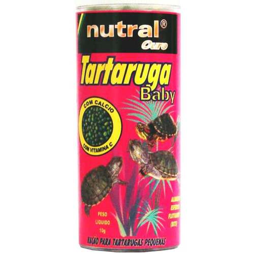 Ração Nutral Ouro Para Tartaruga Baby - 10gr