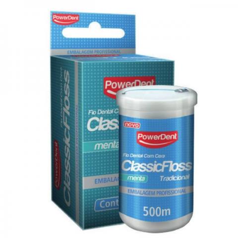 Fio dental de 500 metros (quinhentos metros) desliza facil nos dentes