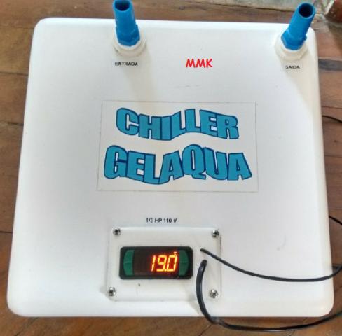 Chiller resfriador Gelaqua 1/3HP 110v