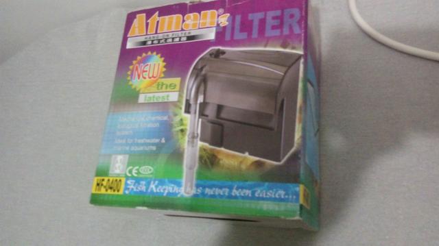 Filtro de aquário 90litros