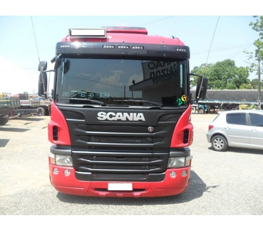 Scania p310 - bitruck carroceria de madeira - ano 