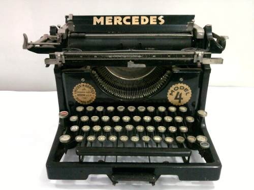 Máquina De Escrever Mercedes Alemã - Model 4 -berlin-