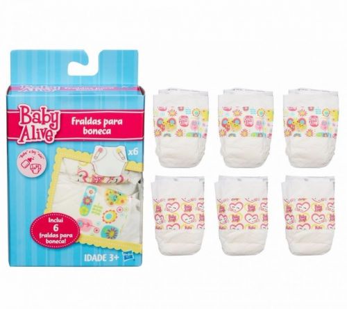Baby Alive Kit De Fralda - Hasbro
