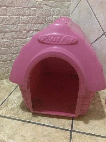 Casinha de cachorro, nr 01 - Rosa