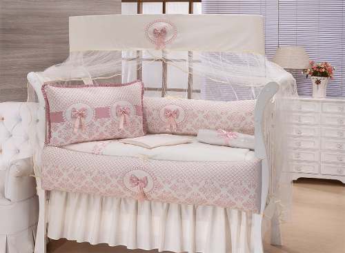 Kit Berço Menina 9 Peças - Fascinação