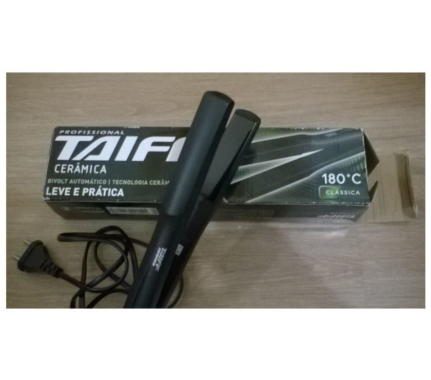 Prancha Taiff Cerâmica Ptc Profissional 180° Seminova