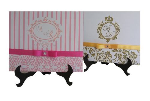 Convites Com Fita De Cetim