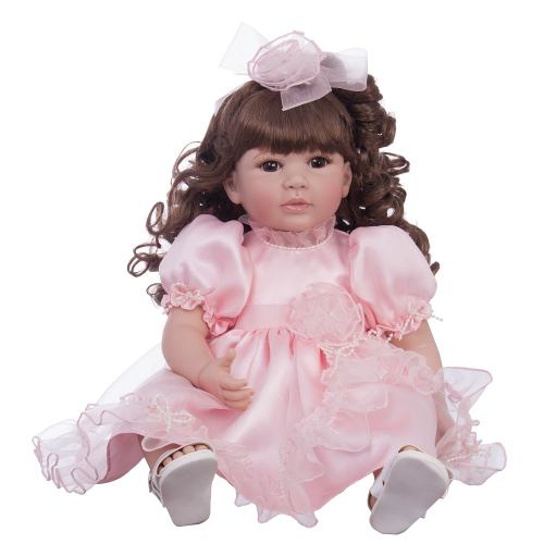 Boneca Laura Doll Pink Rose - Bebe Reborn - 