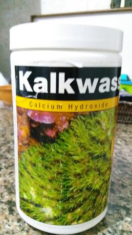 Kalkwasser 500 grs. Lacrado