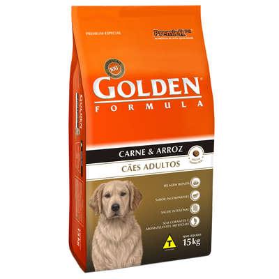 Ração Premier Golden Formula Cães Adultos Carne e Arroz 15 kg