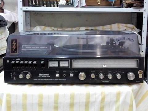 Aparelho De Som Antigo National Ss- P/ Restauro