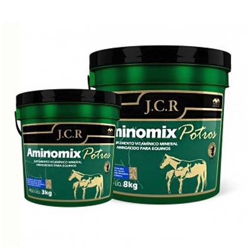 Aminomix Potros Jcr 8kg - Suplemento Equinos - Vetnil