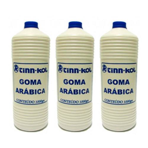 Kit Com 3 Cola Goma Arábica