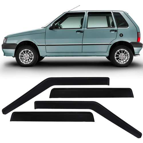 Calha De Chuva Acrilica Uno Fire Antigo - 4 Portas