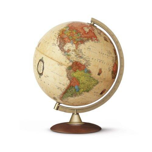 Globo Terrestre Antigo Giratório Mundo Político Colombo