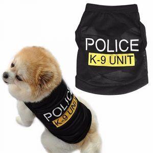 Roupa para cachorro FBI (Polícia)