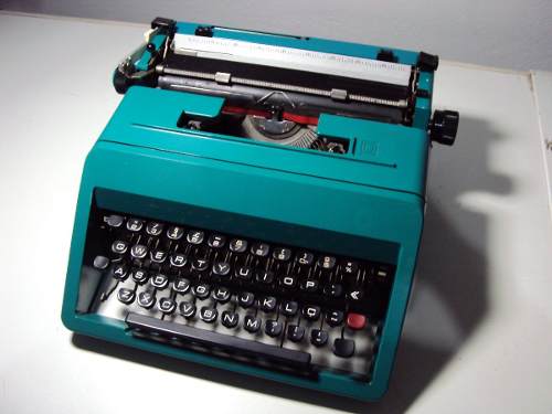 Maquina Escrever Olivetti Mex S.a/mexico C/mala Leia Anuncio