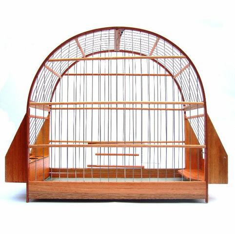 Gaiola grande nova p/ sabiá