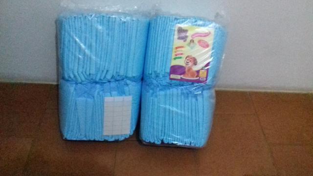 60 Tapetes higiênico para cachorros 60x60 cm