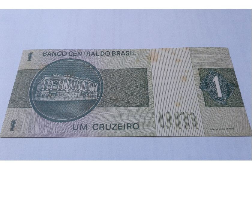 Coins Paper Brasil one Cruzeiro