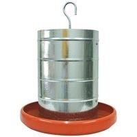 4 Comedouro Tubular Para Aves Frangos Galinha Codornas 20kg