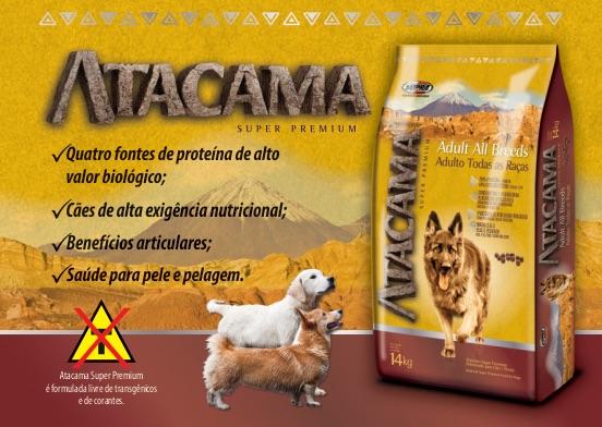 Promoção ração Atacama 14 kg