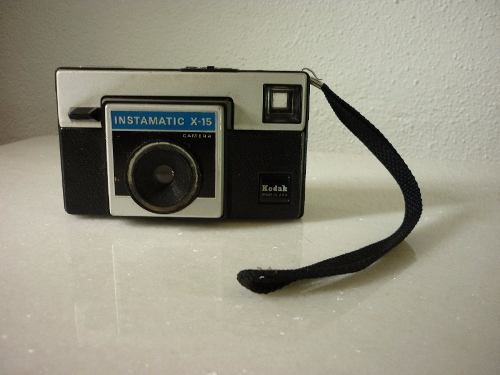 Antiga Câmera Kodak Instamatic X-15 Funcionando - Coleção