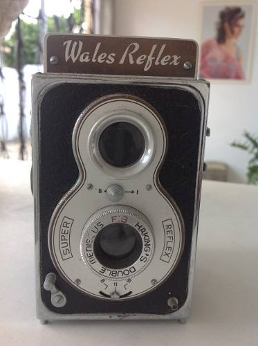 Antiga Câmera Wales Reflex -  Com Caixa Original