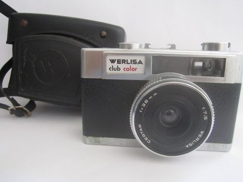 Câmera Fotografica Antiga Werlisa Club Color